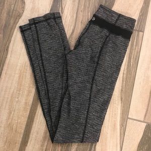 LULULEMON Heathered Gray Leggings, SZ S